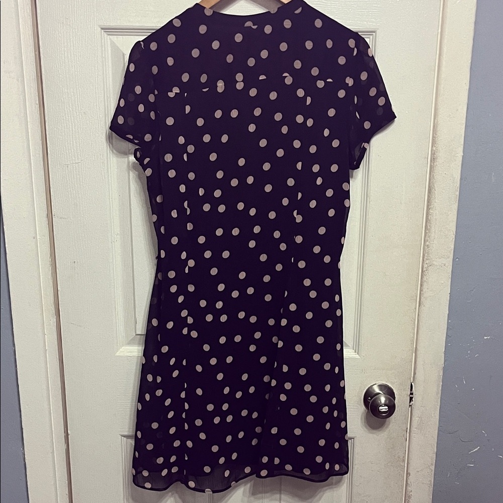 Mi Black and White Polka Dot Blouse - Picture 5 of 5